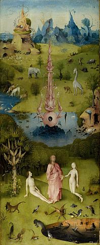 Hieronymus Bosch - The Garden of Earthly Delights (Ausschnitt)