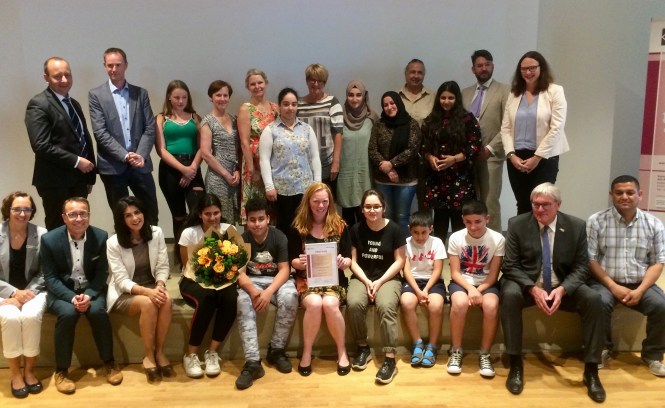 preisverleihung integrationspreis rhein sieg kreis am 4. Juli 2019